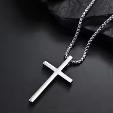 Noren Cross™ | Sterling Silver Cross Necklace